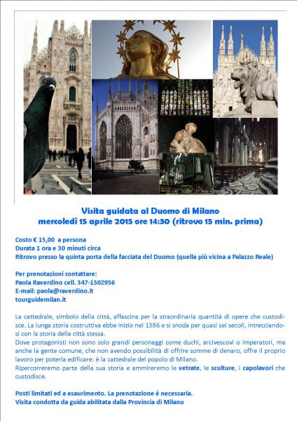 Visita guidata al Duomo di Milano – Fuorisalone - Designweek