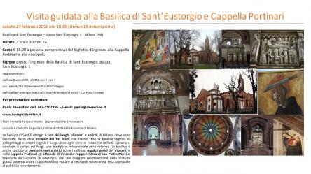 Visita guidata alla Basilica di Sant’Eustorgio e alla Cappella Portinari a Milano