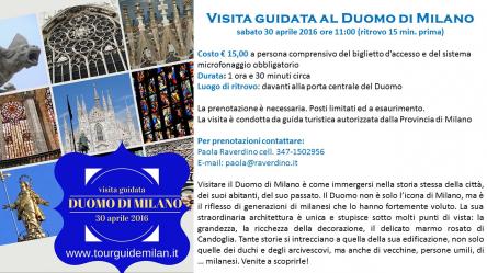 Visita guidata al Duomo di Milano