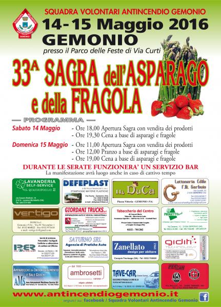 33° SAGRA DELL'ASPARAGO E DELLA FRAGOLA