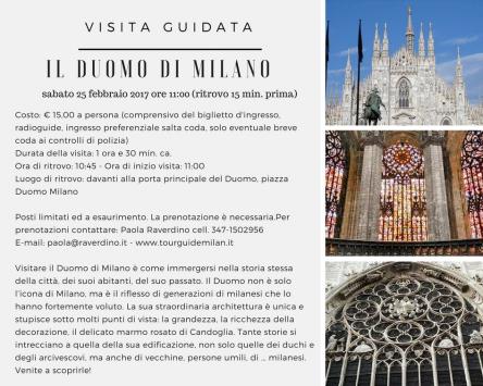 Duomo di Milano, visita guidata