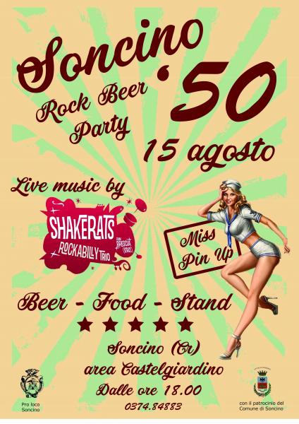 Soncino '50 Rock Beer Party