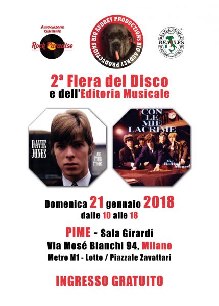 2^  FIERA DEL DISCO E DELL’EDITORIA MUSICALE DI MILANO