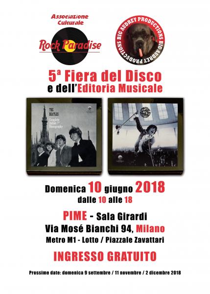 5^ Fiera del Disco e dell'Editoria Musicale di Milano