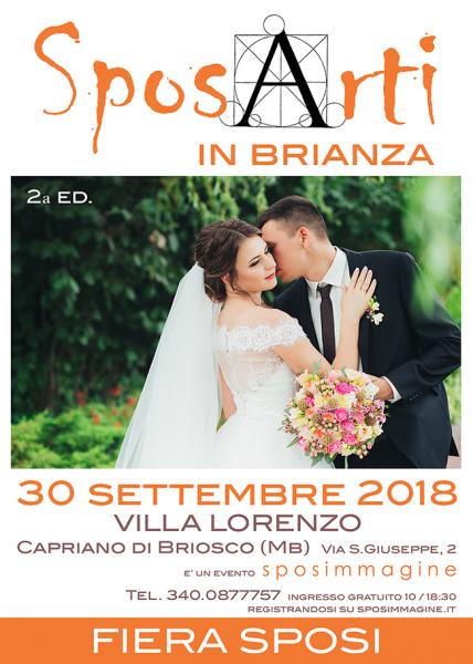 SposArti in Brianza 2a edizione, a Villa Lorenzo