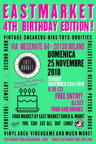 Buon Compleanno East Market