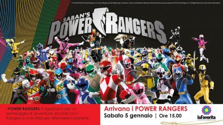 I Power Rangers a Mantova