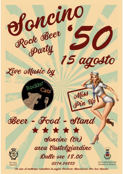 Soncino '50 Rock Beer Party