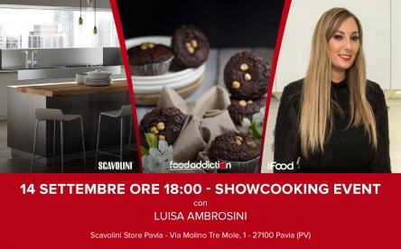 Binomio perfetto: moda e buon cibo in uno show-cooking gratuito con la foodblogger Luisa Ambrosini