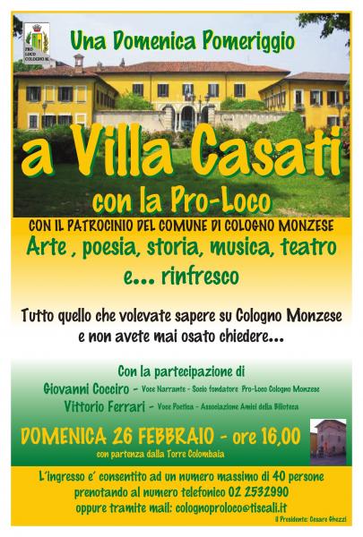 Visita guidata a Villa Casati