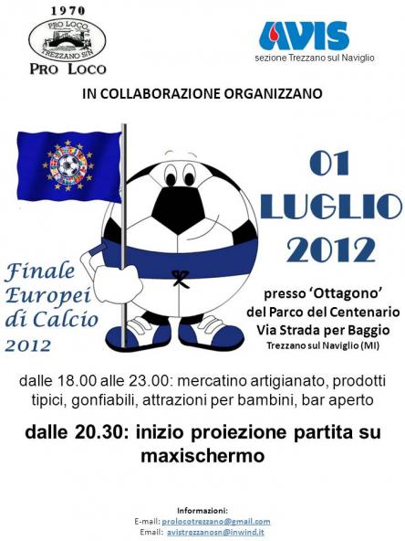 PRO LOCO ed AVIS TREZZANO SUL NAVIGLIO: 01.07.2012
