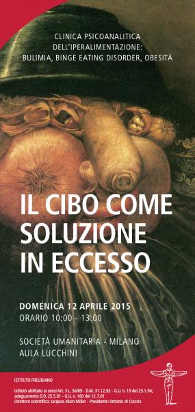 Il cibo come soluzione in eccesso