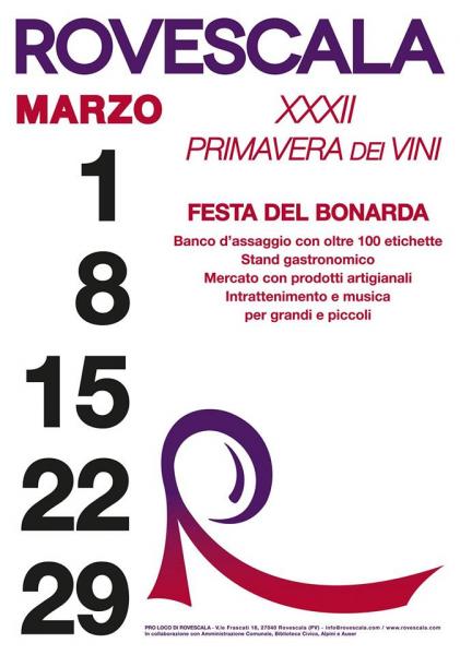 Primavera dei vini – Festa del bonarda