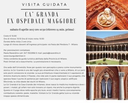 Visita guidata alla Ca' Granda ex ospedale maggiore