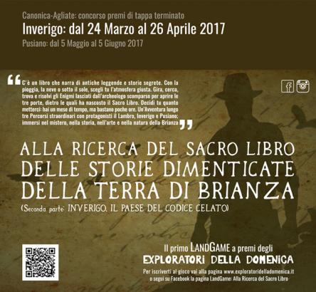 ALLA RICERCA DEL SACRO LIBRO DELLE STORIE DIMENTICATE DELLA TERRA DI BRIANZA