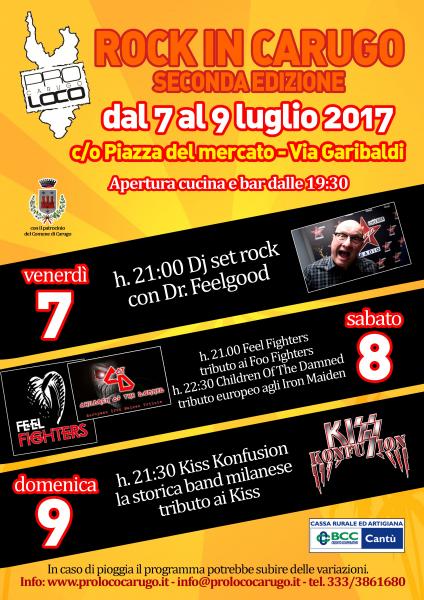 Rock in Carugo - Seconda edizione