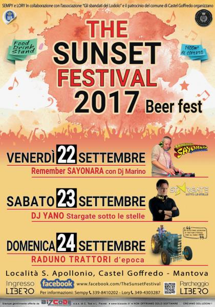 The SUNSET FESTIVAL