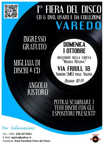 1^ FIERA DEL VINILE DI VAREDO