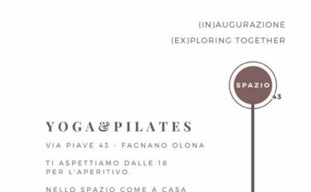Inaugurazione ASD Spazio 43 – Yoga&Pilates