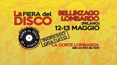 Fiera del Disco dei Bellinzago Lombardo 12-13 maggio