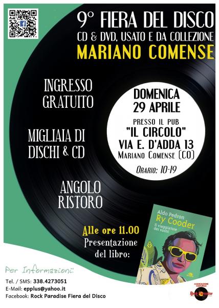 9^ FIERA DEL VINILE DI MARIANO COMENSE