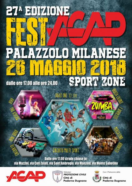 26 MAGGIO 2018 ACAP in FESTA