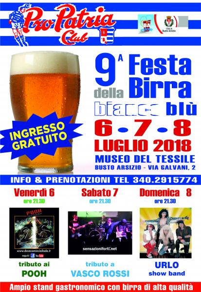 9 FESTA DELLA BIRRA BIANCOBLU'