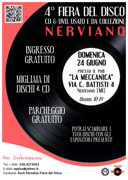 4^ FIERA DEL DISCO DI NERVIANO (MI)