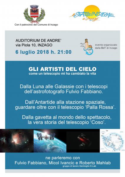 GLI ARTISTI DEL CIELO