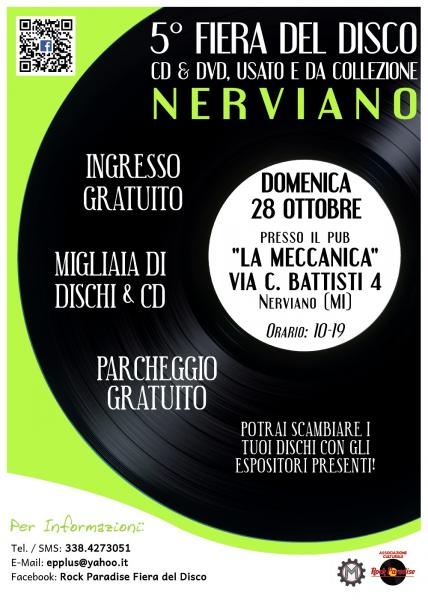 5^ FIERA DEL DISCO DI NERVIANO (MI)