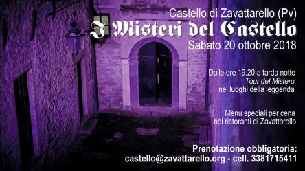 I Misteri del Castello - 20 ottobre 2018