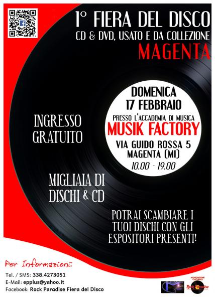 1^  FIERA DEL DISCO DI MAGENTA (MI)