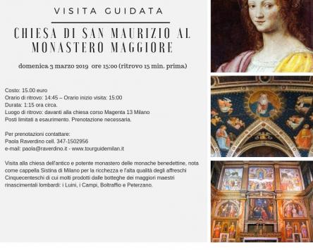 Chiesa di San Maurizio al Monastero Maggiore, visita guidata