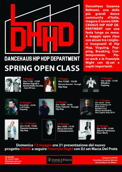 SPRING OPEN CLASS