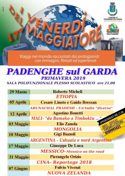 I VENERDI' DEL VIAGGIATORE