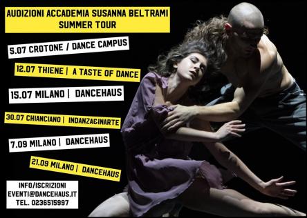 AUDIZIONI ACCADEMIA SUSANNA BELTRAMI