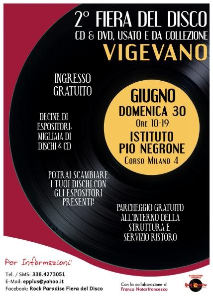 51a FIERA DEL DISCO – VIGEVANO 30 GIUGNO