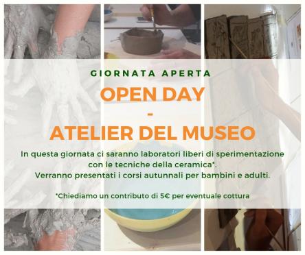 OPEN DAY - ATELIER DEL MUSEO