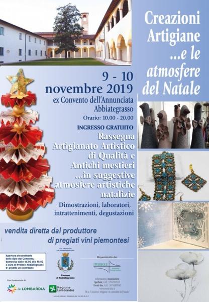 CREAZIONI ARTIGIANE ARTISTE E LE ATMOSFERE DI NATALE - Abbiategrasso MI