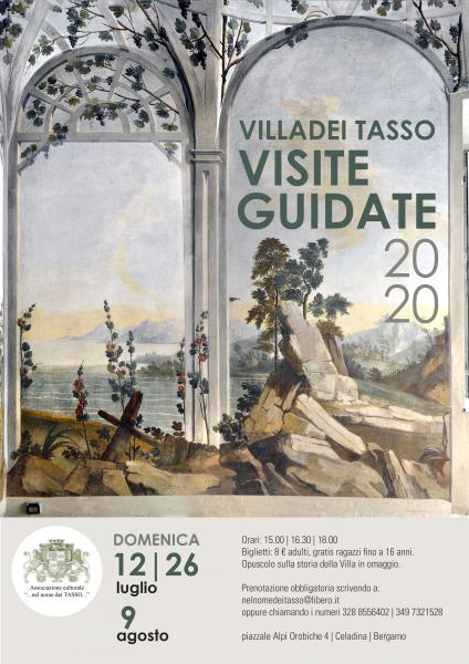 VISITE GUIDATE VILLA DEI TASSO - BERGAMO