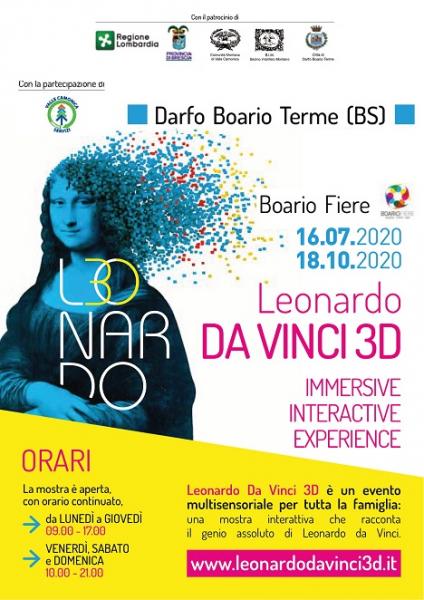 leonardo da vinci 3D
