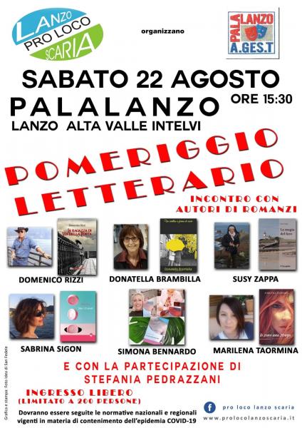 POMERIGGIO LETTERARIO