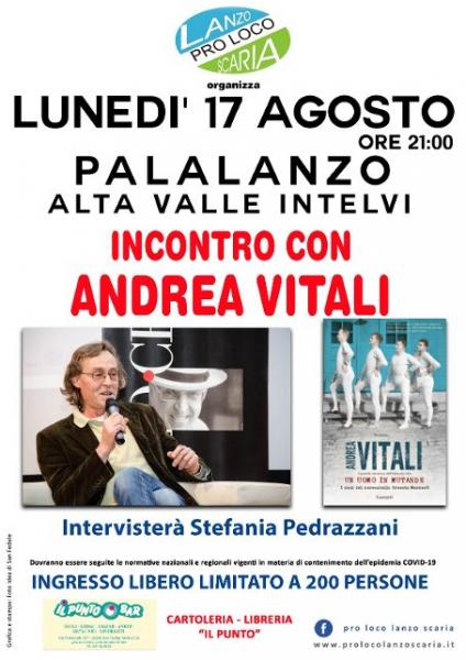 INCONTRO CON ANDREA VITALI SCRITTORE