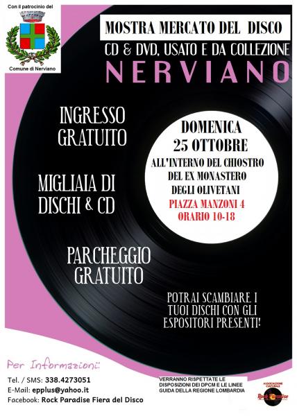 MOSTRA MERCATO DEL VINILE DI NERVIANO