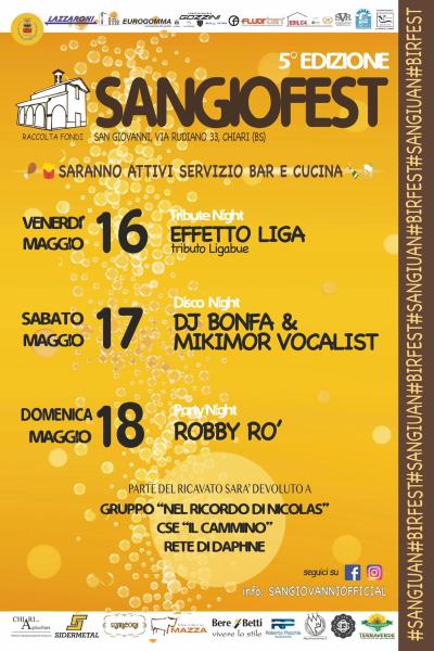 Sangiofest 2025
