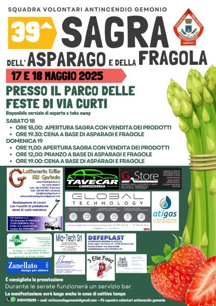 39° sagra dell’asparago e della fragola