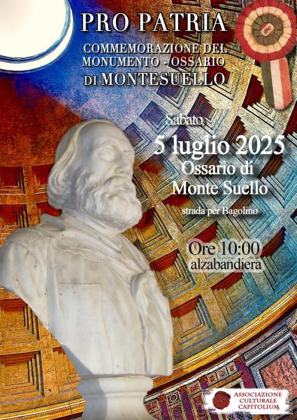 Alzabandiera Ossario di Monte Suello
