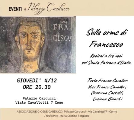 Sulle orme di Francesco